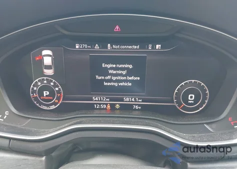 2017 Audi A4 2.0T Premium z USA, uszkodzony, nr VIN WAUENAF43HN071292